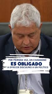 Ciudadano es obligado a ofrecer DISCULPAS a un político 😡⚠️