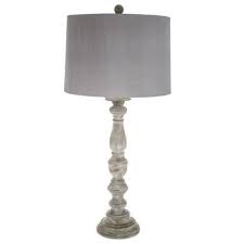 Brushed Gray Lamp With Gray Shade Hobby Lobby In 2020 Grey Lamp Farmhouse Lamps Lamp