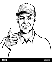 Farmer face Cut Out Stock Images & Pictures