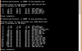 So traceroute has more advanced options than tracepath which uses udp packets for tracing. Difference In Number Of Hops In Traceroute Network Engineering Stack Exchange