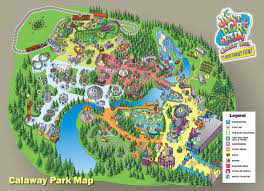 Calaway park in springbank, alberta; Parkmap Calaway Park