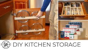 Shop for kitchen storage & organization at target for all of your kitchen storage needs. 3 Easy Diy Kitchen Organization Projects Basic Tools Youtube