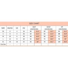 Sizing Guide Cm To Inches Flared Boutiques