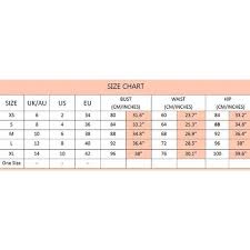 sizing guide cm to inches flared boutiques