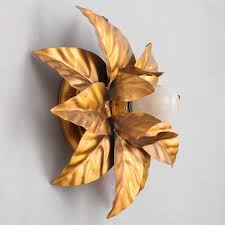 Deckenleuchte Antik Mit Goldenen Blattern 26 Cm Kaufen Lampenwelt De