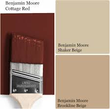 Maybe you would like to learn more about one of these? Benjamin Moore S Cottage Red Is A Biasetti Painting Facebook