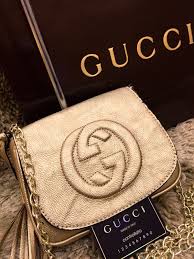 Gucci leather deals goods