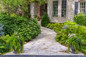 Train vining or climbing plants on fences or on trellises close to, but not touching, your house. Mature Trees Star In Landscape Makeover Cincinnati Landscaping