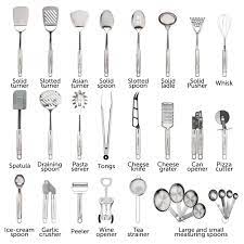 Stainless steel is an excellent material for kitchen utensils as it is especially durable and. Stainless Steel Kitchen Utensil Set 29 Cooking Utensils Nonstick Kitchen Utensils Cookware Set With Spatula Best Kitchen Gadgets Kitchen Tool Set Gift By Homehero Buy Online At Best Price