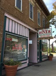 Exteriors typically used a combination of stainless steel and porcelin in many different color schemes and often displayed the diner's name on a large horizontal. Old Fashioned Small Town Diner Main Street Diner Boonville Traveller Reviews Tripadvisor