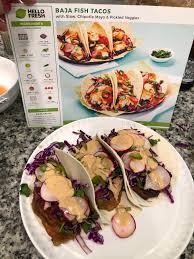 After several tries and tweaks, we developed this fantastic baja fish tacos recipe, complete with a refreshing slaw and vibrant fish taco sauce. Baja Fish Tacos Hellofresh