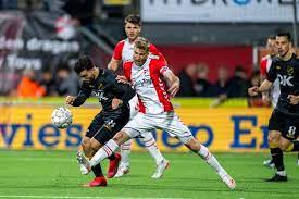Fc emmen had de bal in het eerste kwartier, maar nac scoort uit een vlotte uitbraak. Np7fdnihzz9v8m