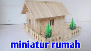 Maybe you would like to learn more about one of these? Cara Mudah Membuat Miniatur Rumah Dari Stik Es Krim Youtube