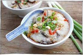 Learn how to make rice porridge in 6 different ways. Congee Chinese Rice Porridge Vegan Recipe