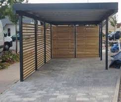 Carports Aus Metall Verzinkt Und Pulverbeschichtet Unsere Carports Halten Langer Als Die Deutsche D Carport Patio Garage Door Styles Carport Designs