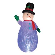 Find deals on products in sports & fitness on amazon. 90 Blow Up Inflatable Snowman Projection Outdoor Yard Decoration Oriental Trading