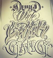 Chicano Lettering Hand Lettering Alphabet Chicano Lettering Lettering Alphabet