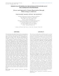 Hasil menyingkat (memendekkan), berupa huruf atau gabungan huruf (msl dpr, kkn, yth., dsb., dan hlm.) termasuk kosakata alay singkatan dan akronim adalah kependekan dari kata atau gabungan kata. Pdf Process And Approach To Farmer Regeneration Through Multi Strategy In Indonesia
