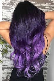 It's a coloring technique that's got that royal look to it, something that has made it popular. 50 Cosmic Dark Purple Hair Hues For The New Image Lovehairstyles