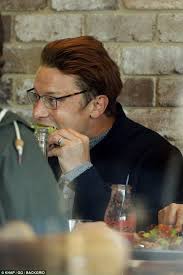 Jamie Oliver chows down