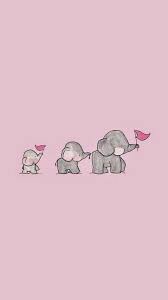 Cute Animated Pink Wallpaper Android Best Android Wallpapers Elephant Wallpaper Pink Wallpaper Android Baby Pink Wallpaper Iphone
