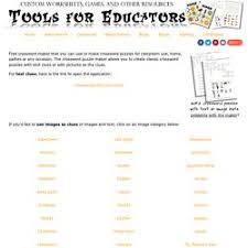 Free daily printable online crossword puzzles are fun for learning how you can recognize phrases. Printable Crosswords With Images Or Text Hints Crossword Puzzles To Print For Kids Pearltrees