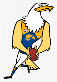 Download Eagle Football Clipart Svg Freeuse Stock Rick S Rascals West Coast Eagles Mascot Cartoon Png Download 5303609 Pinclipart