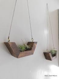 Air Plant Wall Decor These Geometric Shaped Wooden Wall Hangings Are Perfect For Any Space We Offer T Wooden Wall Hangings Hanging Wall Decor Plant Wall Decor