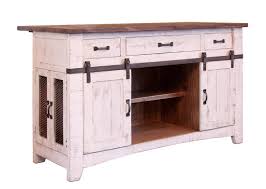 if pueblo kitchen island with sliding
