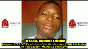 Video Testimonials from Some 2023 CYFED-BRADLEY HOPE Scholarship Winners