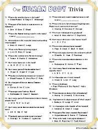 Perhaps it was the unique r. Anatomy Trivia Will Take You Back To Your High School Biology Class