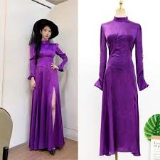 Find hotel del luna clothes, iu fashion, kpop skirts & kpop dresses for an affordable price | get clothes of your favorite kpop idol or kdrama star timeless glamour: Del Luna Iu Purple Dress Kpop Kstyle