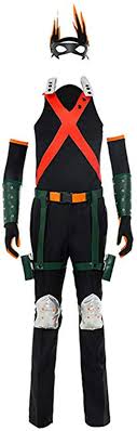 Customize your avatar with the my hero academia katsuki bakugo costume and millions of other items. Amazon Com Yancos Boku No Hero Academia My Hero Academia Katsuki Bakugou Battle Suit Halloween Cosplay Costume Props Clothing