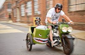 Oh Maybellene News And Features Style Weekly Richmond Va Local News Arts And Events Biking With Dog Biker Dog Sidecar