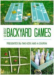 The 10 Best Backyard Games For Kids And Adults Backyard Games Fun Outdoor Games Backyard Games Kids