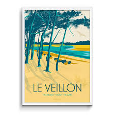 Affiche Talmont Saint Hilaire En 2020 Affiche Saint Hilaire Affiches Illustrees