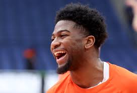 Eddie Lampkin cleans up