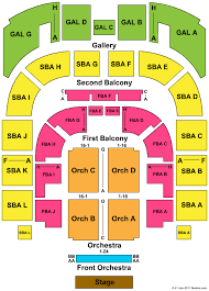 74 Surprising Township Auditorium Seating Map