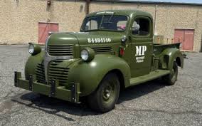 Image result for Military Maroon 1947 Dodge