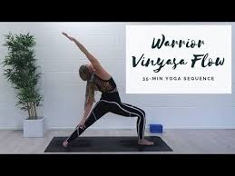 35mins Warrior Vinyasa Flow Cat Meffan Youtube Yoga Asanas Vinyasa Vinyasa Flow