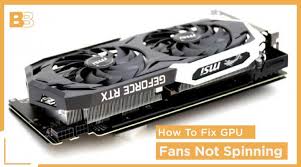 Apr 18, 2021 · psu fan not spinning is a very common question asked by many users. How To Fix Gpu Fans Not Spinning