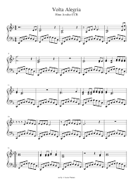 App came with the most beautiful hymns of ccb for you to hear the great sound of musical instruments. Volta Alegria Hino Avulso Ccb Sheet Music For Piano Solo Musescore Com