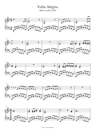 App came with the most beautiful hymns of ccb for you to hear the great sound of musical instruments. Volta Alegria Hino Avulso Ccb Sheet Music For Piano Solo Musescore Com