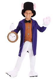 White Rabbit Child Costume For Kids