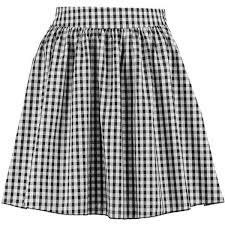 Black And White Check Pleated Mini Skirt Boohoo Amalia Gingham Woven Skater Skirt 24 Liked On Polyvore Featuring Skirts Boohoo P Flare Maxi Skirt Midi Circle Skirt Plaid Pleated Skirt