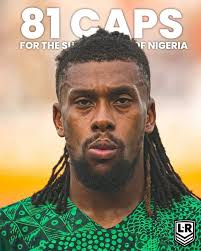 👏 At 27 years of age, Alex Iwobi is currently the most capped player in  the Super Eagles with 81 caps Alex made his debut in 2015 at 19. He has more
