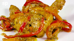 Pollo al forno con peperoni e patate. Fusi Di Pollo Ai Peperoni Youtube