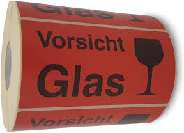 Aufkleber vorsicht glas download kostenlos. Etiketten Aufkleber Vorsicht Glas Rot 3000 Stuck Extra Gross 145x76mm Warnetikett Auf Rolle 597101 Menge Wahlbar Amazon De Burobedarf Schreibwaren