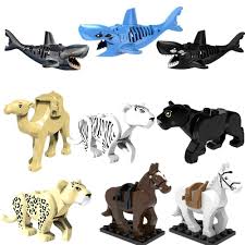 Cheap Blocks Buy Directly From China Suppliers Mini Diy Small Bricks Animal Shark Figures Model Compatible With Legoingl Animal Figures Lego Zoo Handmade Toys