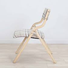 Solid Wood Folding Chair Armchair Simple And Modern Home Cloth Dining Chair Simple Office Chair Conference C Wood Folding Chair Indoor Chairs Conference Chairs